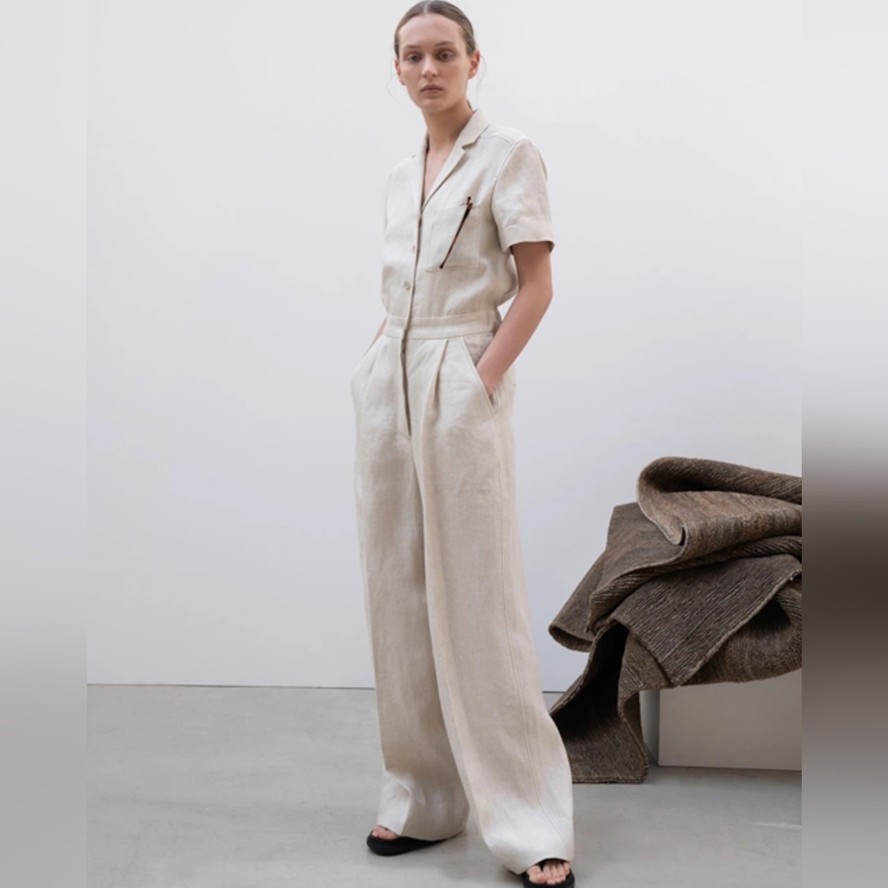 Linen jumpsuit by LVIR